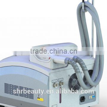 hot selling IPL SHR Hair Removal Machine with Dual Headpiece ce approved for sale