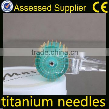 China Leading Supplier Mns 192 Needles Titanium Derma Roller Skin Care Products For Home Use