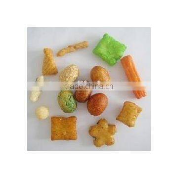 Satisfy different taste Mix rice crackers,bean friut