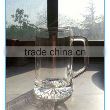 hot selling glass beer mugs for bar wholesale