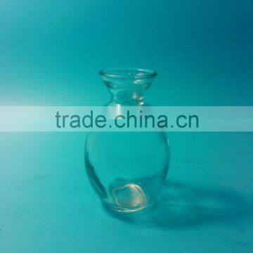 109mm round glass vase