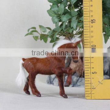 handmade lifelike animated plushed rocking horse toys