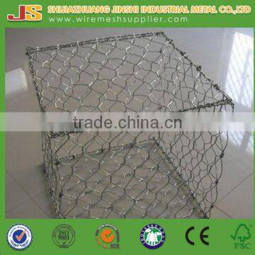 1X1X1 Hexagoanl Weave Protect Cage Stainless Steel Gabion Basket