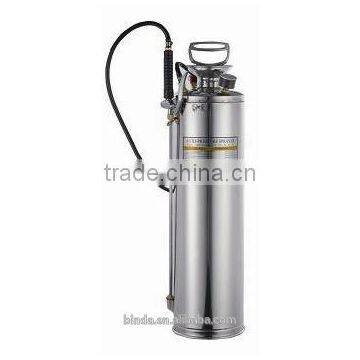 8L sprayers for agricultural use/knapsack stainless steel sprayers/garden tools