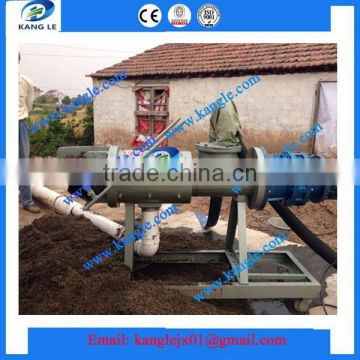 7-12m3/h Chicken Farm Waster Feces Process Machine / Chicken Farm Cleaning Equipment