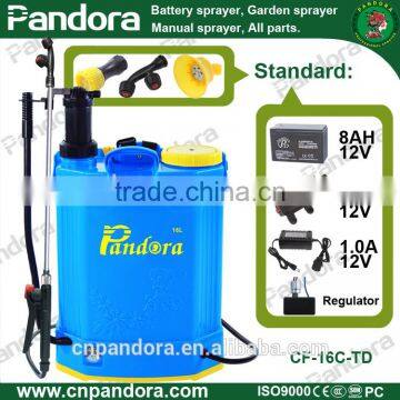 16L Pandora Sprayer Knapsack Agricultural Battery & Manual Sprayer