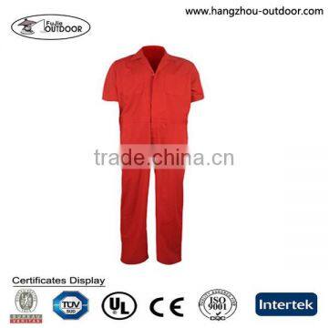 Summer short sleeve safety boiler suit