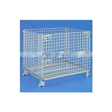 zinced storage mesh cage