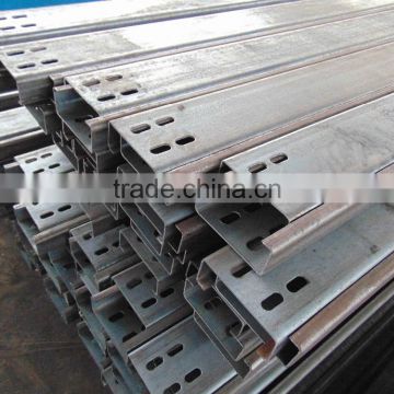 Galvanized perforated Square tube for Solar photovoltaic stents/Solar Stand / solar mounting bracket 60x60