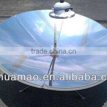 Carbon Steel Parabolic high quailty Solar Cooker Dish-1.5M