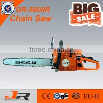 Gasoline powered chain saw GR-5800R