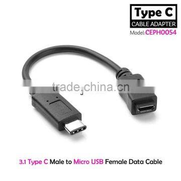 1M USB 3.1 C Type C Connector Male to Micro USB Male Data Cable for Tablet&smart Phone photo-3