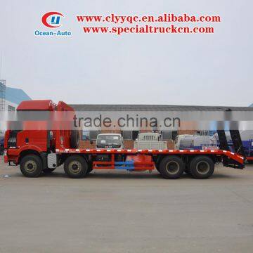 31 Ton FAW Heavy Duty Flatbed Transfer Truck photo-4
