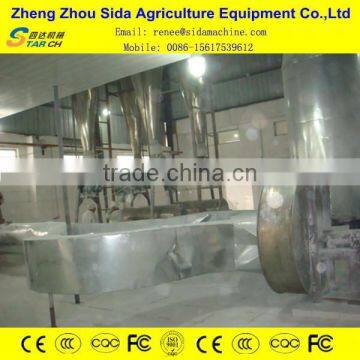 Free training stainless steel 1-2T/hour Cassava flour processing equipment