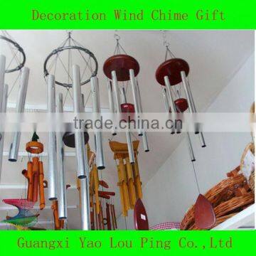 dream catcher with three wind chime tubes