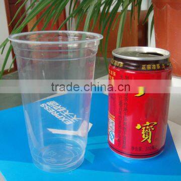 Clear 10oz Plastic Bubble Tea Cup photo-4