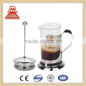 Quality Products W124-CP058 Stainless Steel Glass French Press Coffee Tea Maker photo-4