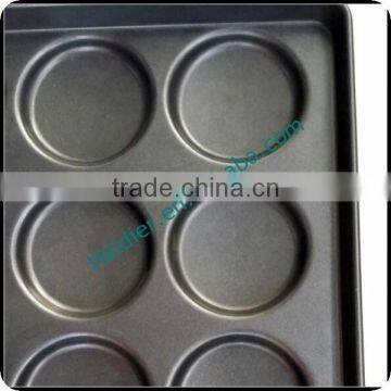 Teflon Hamburger Tray, Plated-aluminum Hamburger Tray for Bakery photo-3