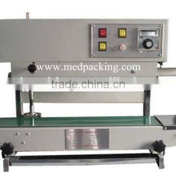 Best-seller Plastic Film Sealing Machine+Vertical Sealing+Date Printing+Seal Belt