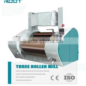 RT-S series manual and hydraulic 3-roller mill for paint grinding