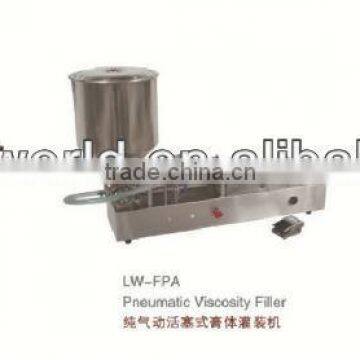 Semi-automatic shampoo filling machine