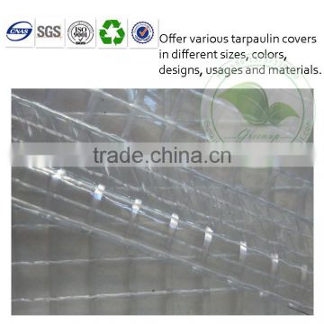 polyester mesh transparent waterproof outdoor furniture cover