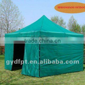 foldable gazebo with powder coated frame