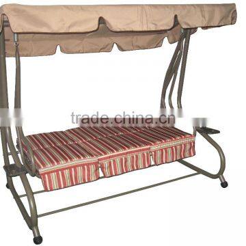 3-person patio swing with canopy outdoor furniture 2014