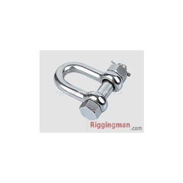 STAINLESS STEEL BOLT TYPE SAFETY ANCHOR SHACKLE U.S. TYPE ,a.i.s.i 304 or 316 photo-3