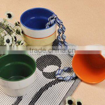 5'' Stackable Ceramic bowl porcelain stackable bolw new bone china porcelain bowl