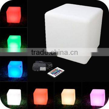 LED outdoor plastic light cube/ Acrylic led magic cube