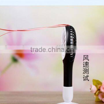 Creative USB Charge Handheld Air Fan, Mini Desktop Water Drop Fan For Student photo-3