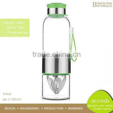 Wholesale Custom Glass Fruit Lemon Juice Bottle photo-3
