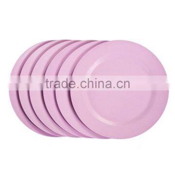 Cheap Bamboo Fiber Biodegradable Dinner Plates photo-2