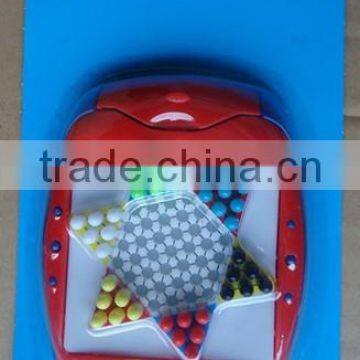 New arrival plastic mini Chinese checkers travel game