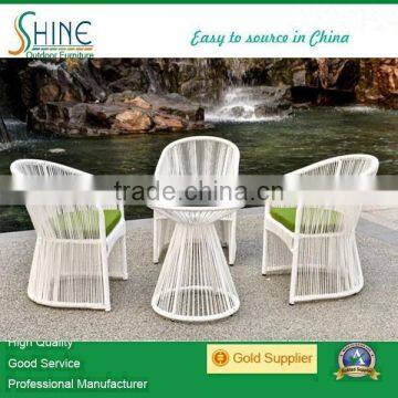 Rattan Weaving Dinging Table and Chairs Outdoor Furniture Set