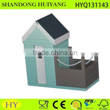 Wooden Bird Nest,decorated Wooden Bird House