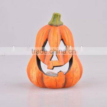 Pumpkin Candle Holder Ceramic Artware/Home Decoration Halloween Candlestick photo-2