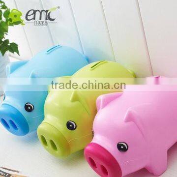 animal style pig piggy bank lovely with plastic