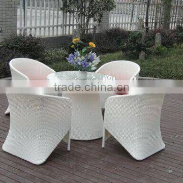 Rattan Coffee Shop Tables and Chairs photo-2