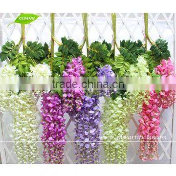 decorative artificial wisteria flower garland for wedding decoration FLV10 GNW