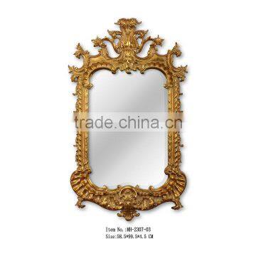 Antique Louis Style Decorative Wall Mirror for Living Room photo-3