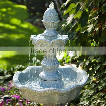 Welcome Garden Pineapple Tiered Outdoor Fountain photo-2
