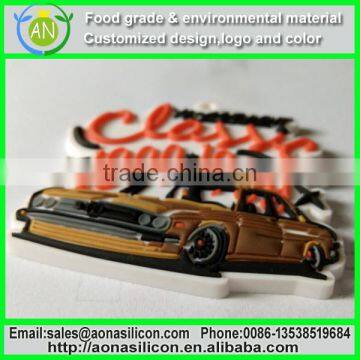 Custom Pvc 3D Rubber Name Keychain photo-3