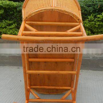 Portable Baby Cradle Crib Baby Swing Bed Made of Rattan for New Born Baby Bed BF09-80000 photo-3