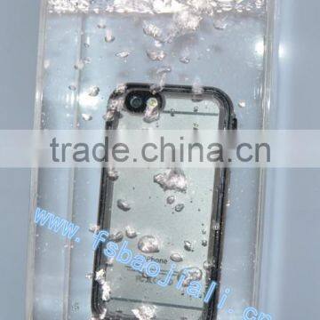 Lighting Acrylic Mobile Phones Used Waterproof Showcase
