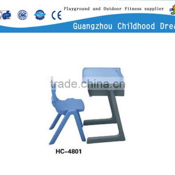 (HC-4801) Modern preschool kids study table chair children study desk and chairs