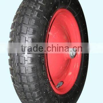PR2404 SIZE 3.25/3.00-8 Pneumatic Rubber Wheel Air Wheel photo-2
