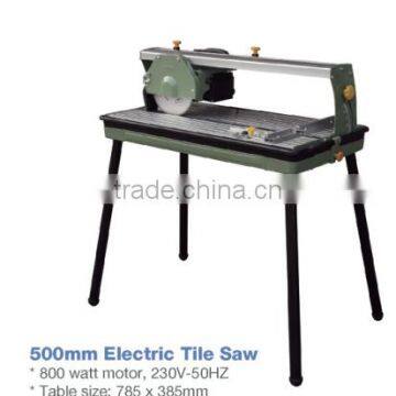 High quality 500mm electric tile saw/stone cutting machine