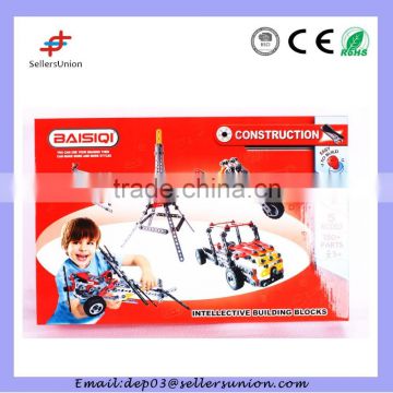 DIY toys, educational plastic toy connecting building blocks